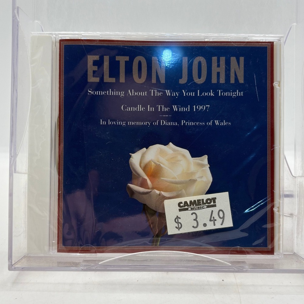 Elton John Candle In The Wind 1997 Princess Diana Tribute CD Single 31456 8108 2